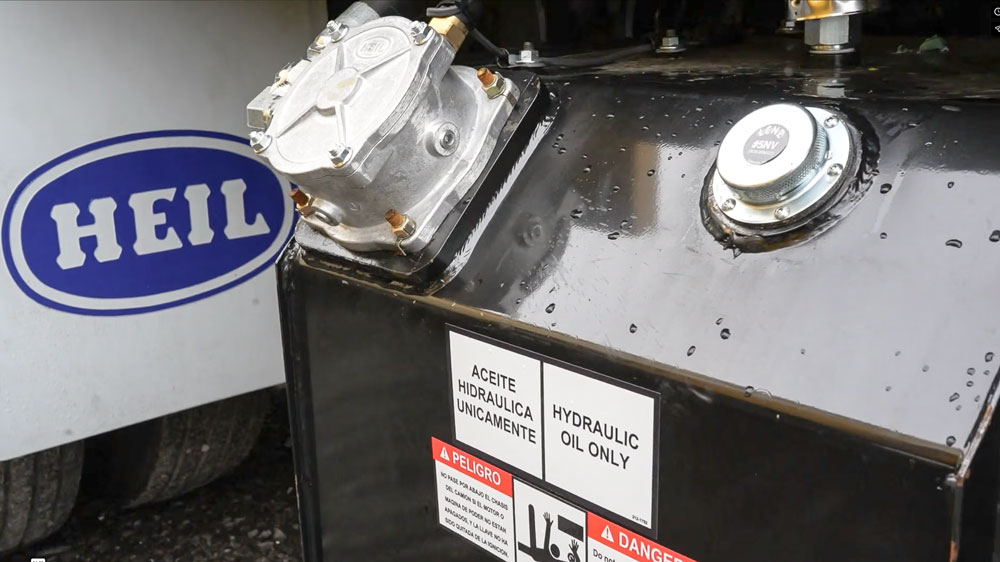 Proper hydraulic oil temperature tutorial video